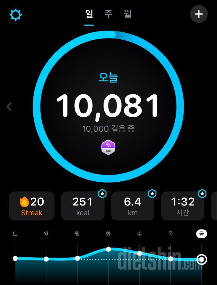 30일 만보 걷기12일차 성공!