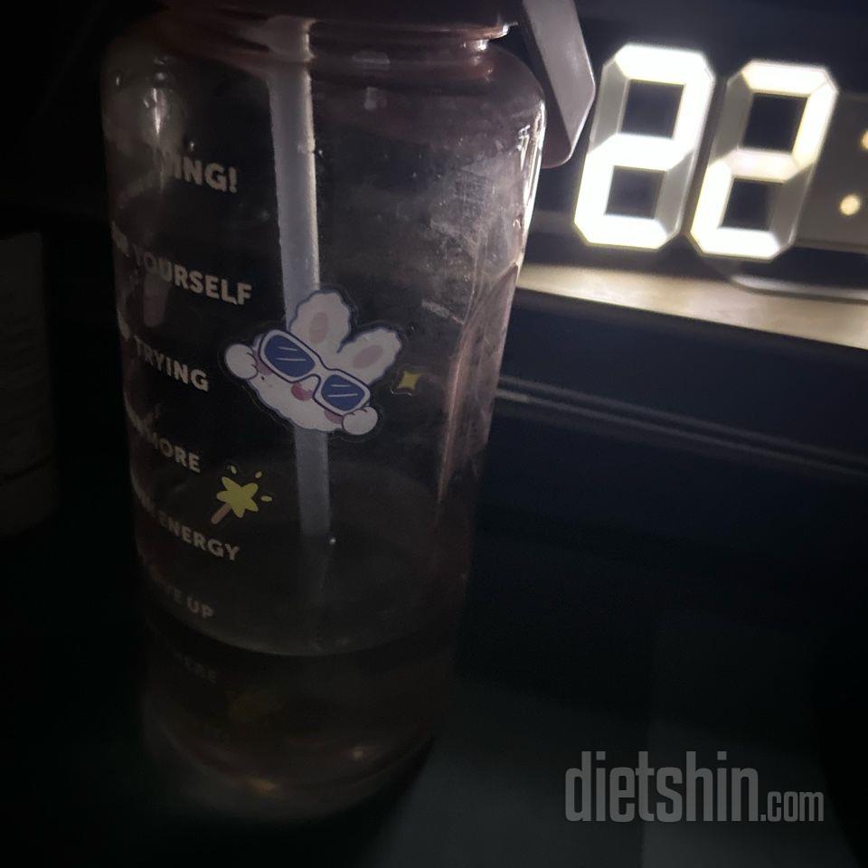 30일 하루 2L 물마시기19일차 성공!