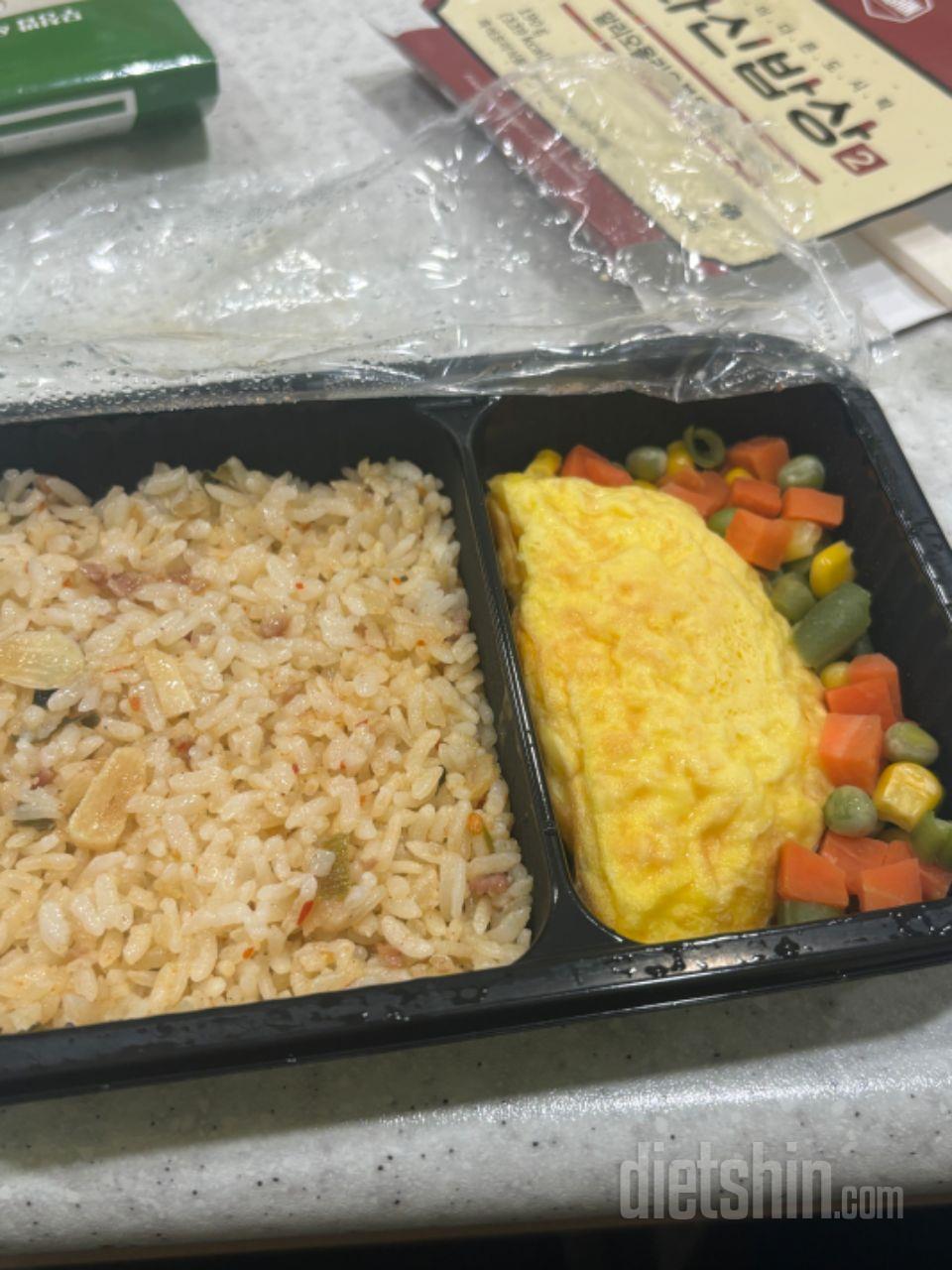 여전히 회사점심은 다신샵 도시락입니다