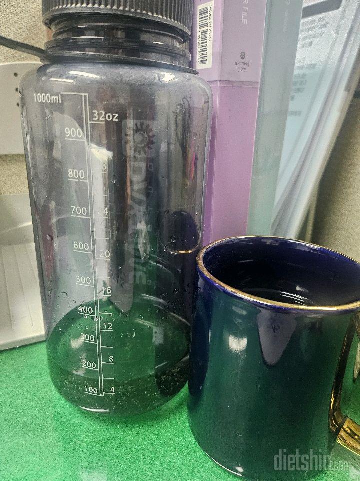 30일 하루 2L 물마시기43일차 성공!