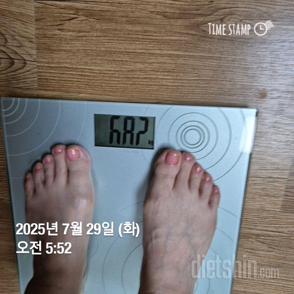 7일 아침 몸무게 재기483일차 성공!