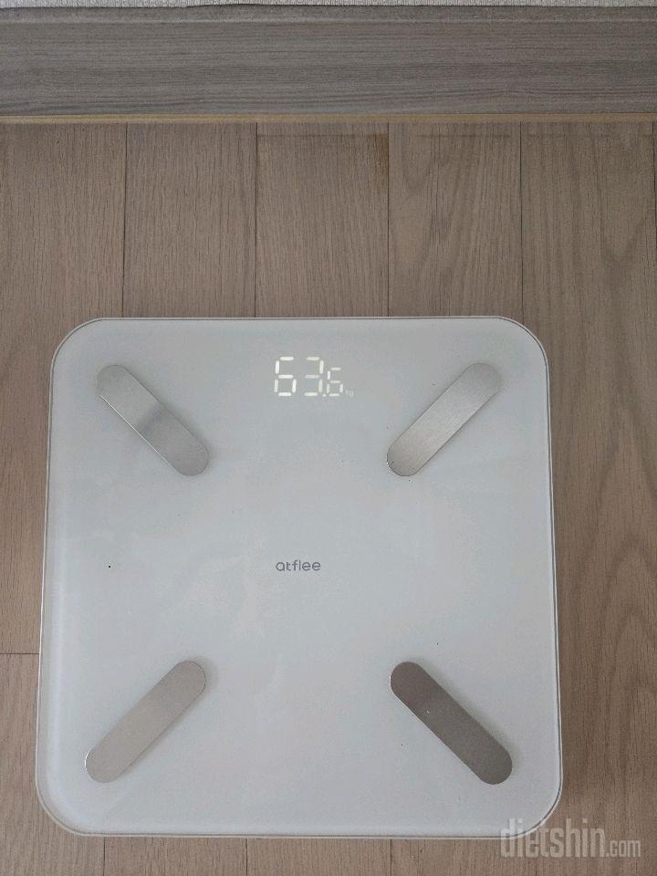 7일 아침 몸무게 재기3일차 성공!
