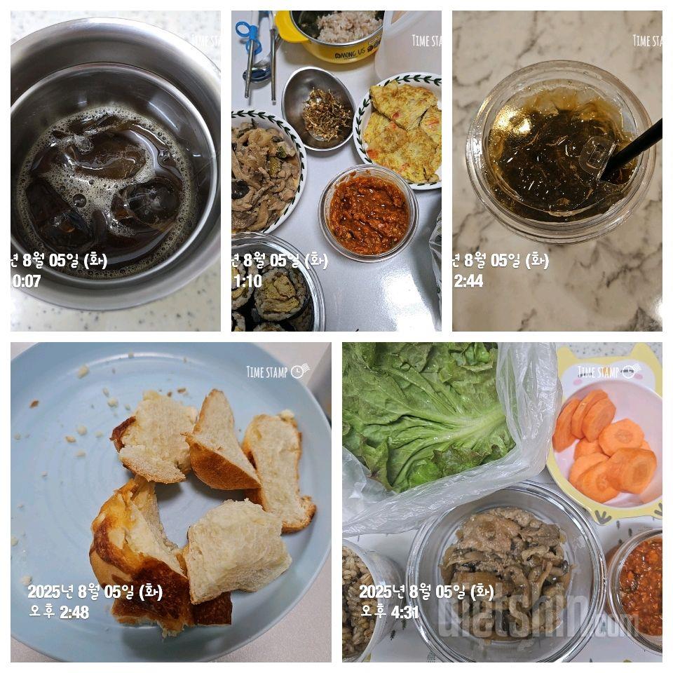 8/5일 식단