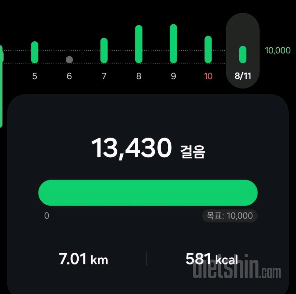 30일 유산소 운동19일차 성공!