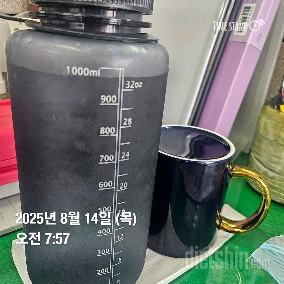 30일 하루 2L 물마시기33일차 성공!
