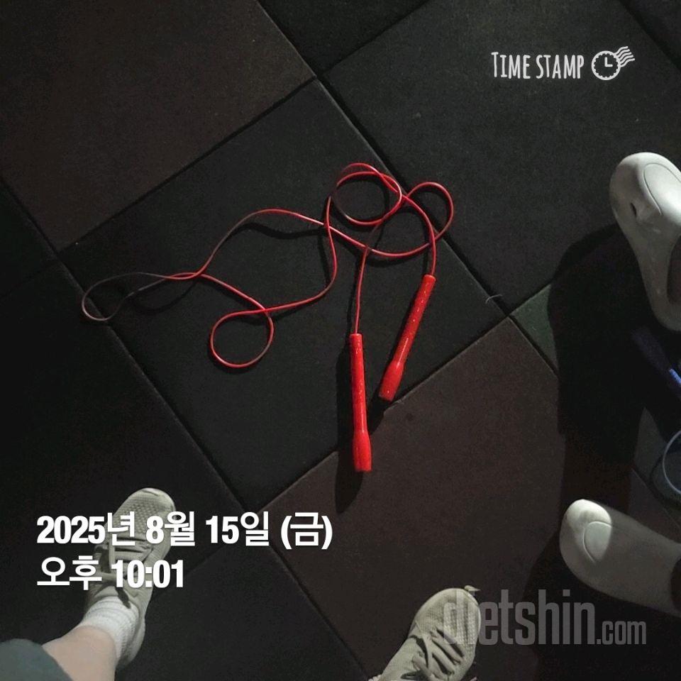 30일 줄넘기8일차 성공!