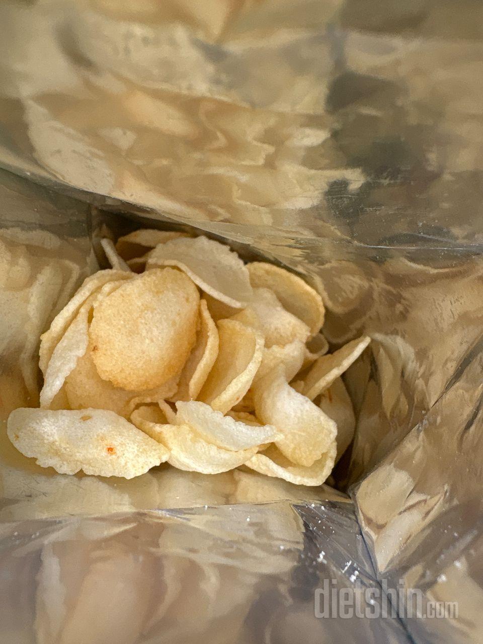 알새우칩 , 감자칩 연한맛 ?? 나요