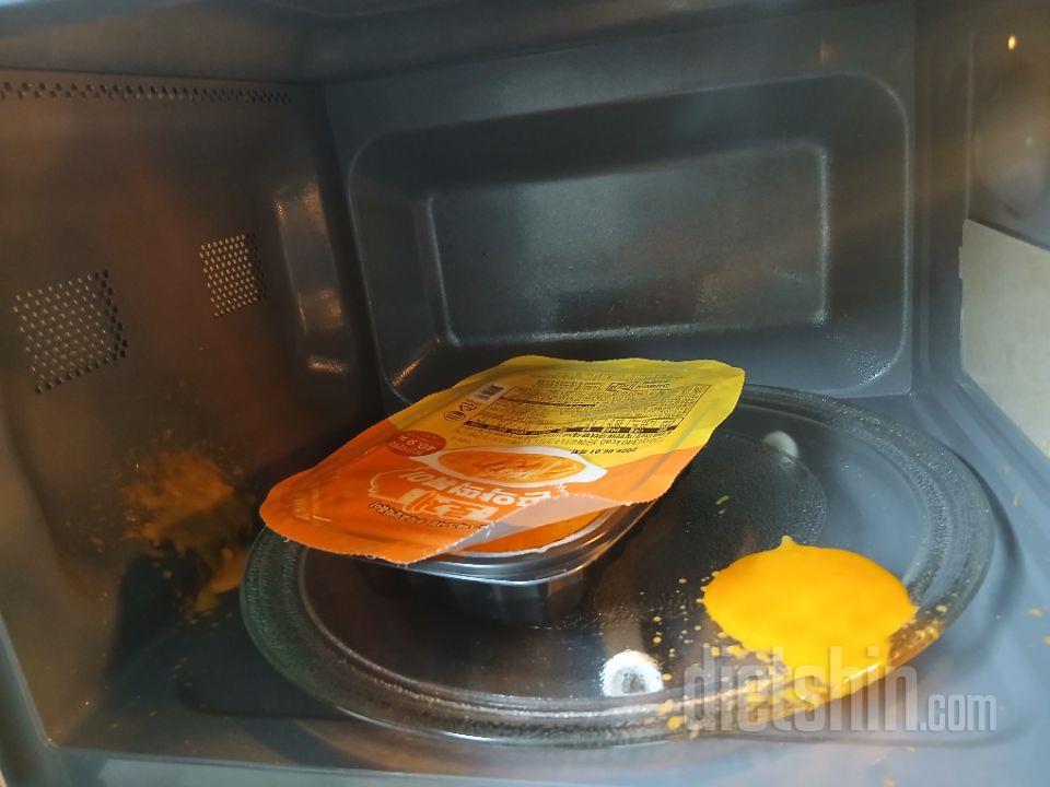 설명서대로 뜯지않고 조리하라고 해서