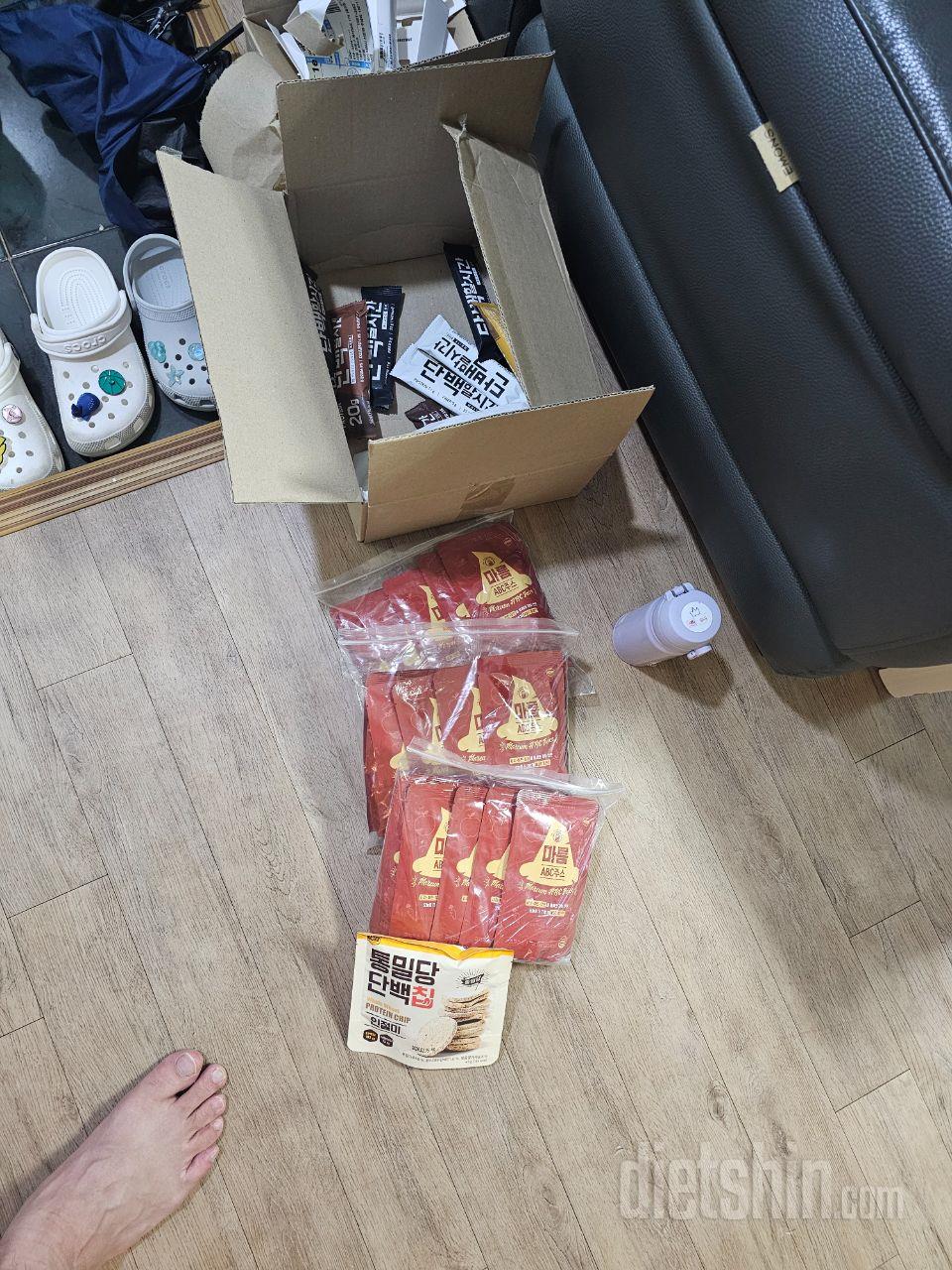 처음 주문해보는건데 다신샵 식품들은