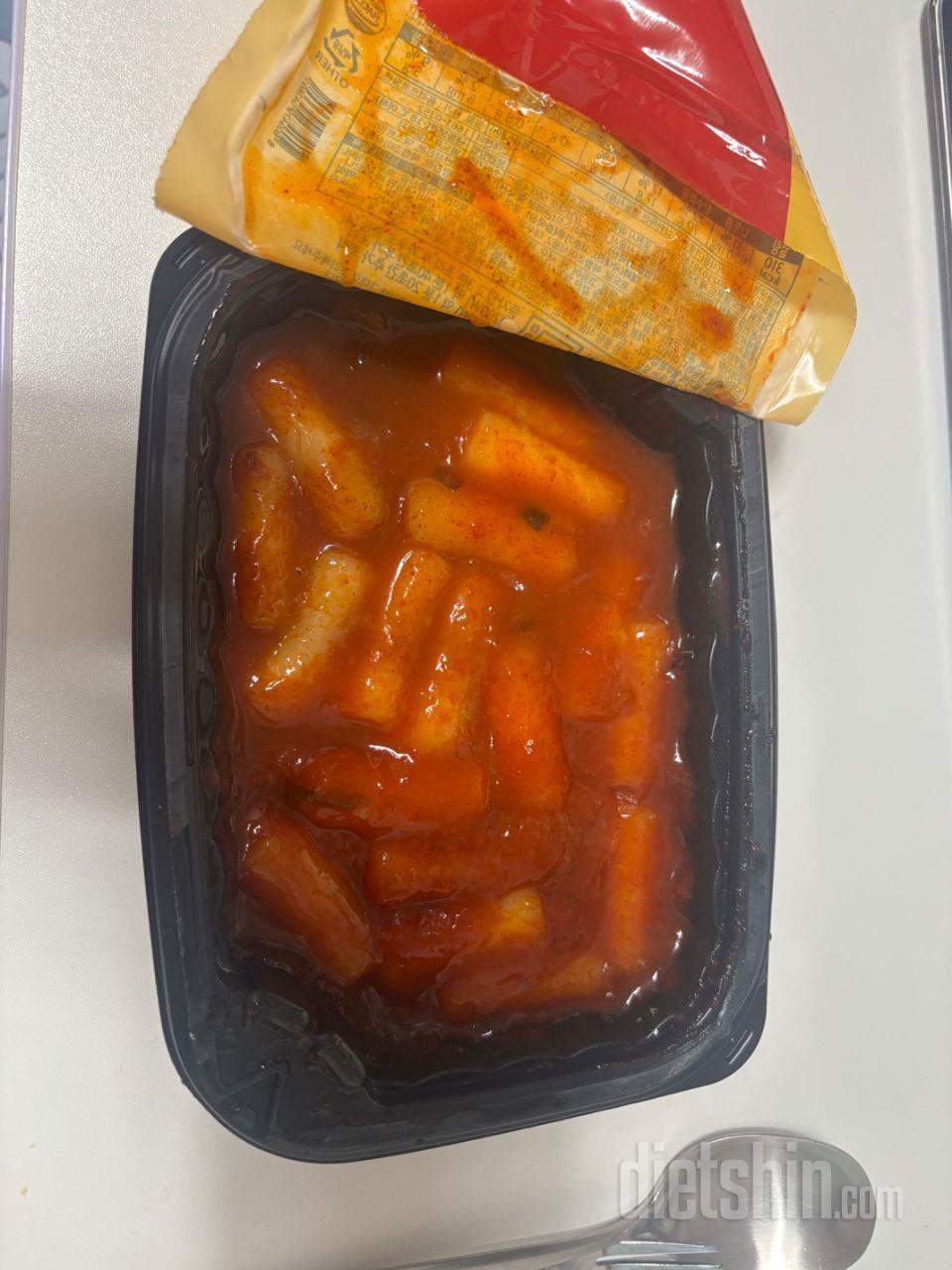맛있는 떡볶이 맛이에요 다이어트 안
