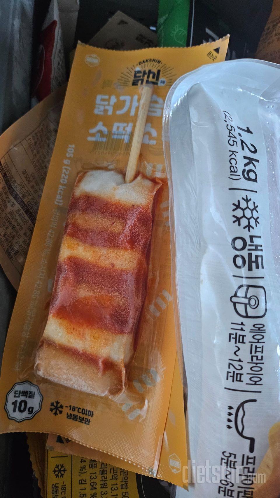 진짜 소떡소떡처럼 맛있어요