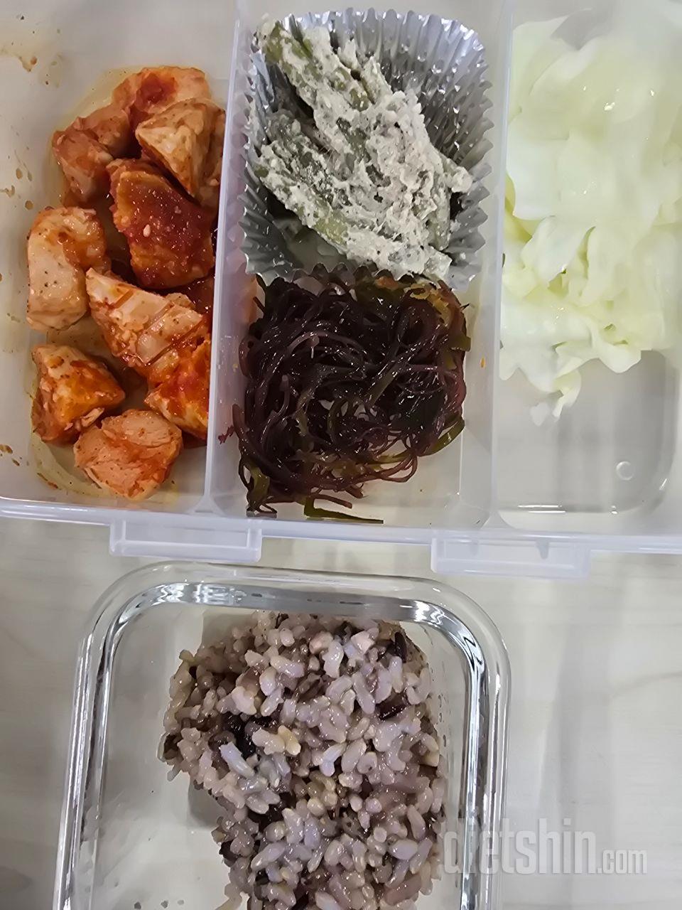 다이어트를 결심하고 다신에서 첫 소스