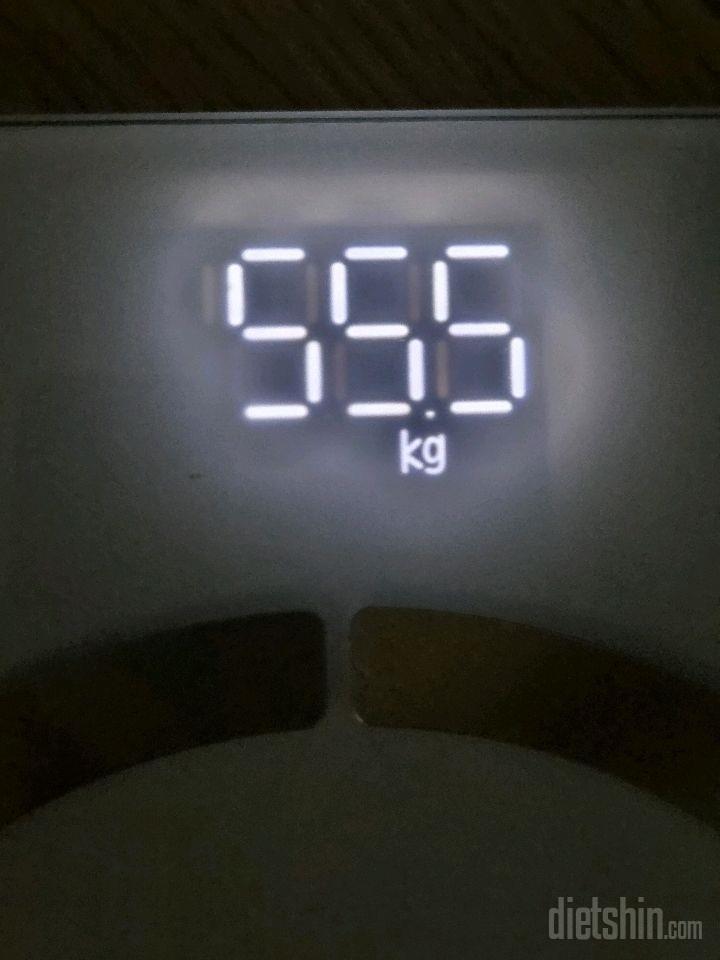 7일 아침 몸무게 재기116일차 성공!