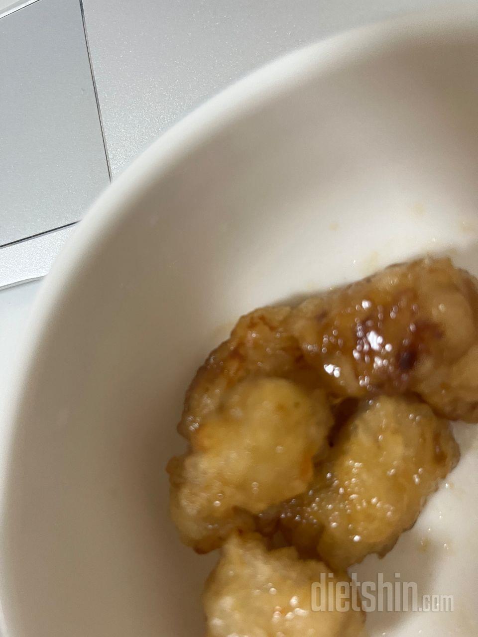 진짜 꿔바로우 먹는거 같아요!!!