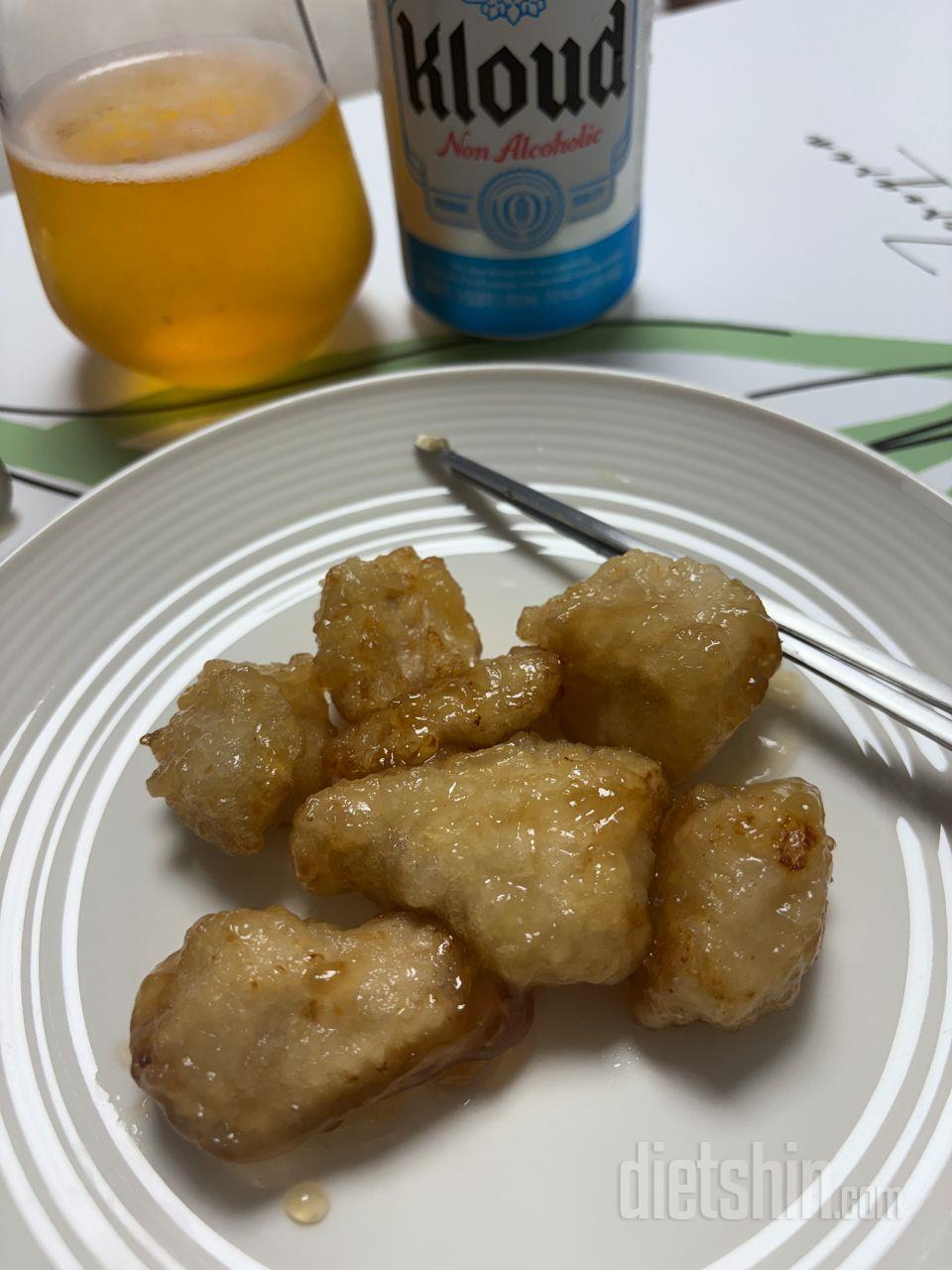 꿔바로우 쫄깃쫄깃 맛있어요!!! 맥주