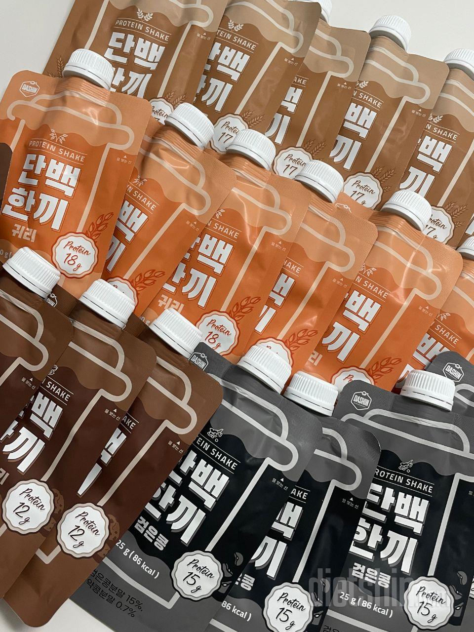 스위치온 다이어트를 시작하면서 쉐이크