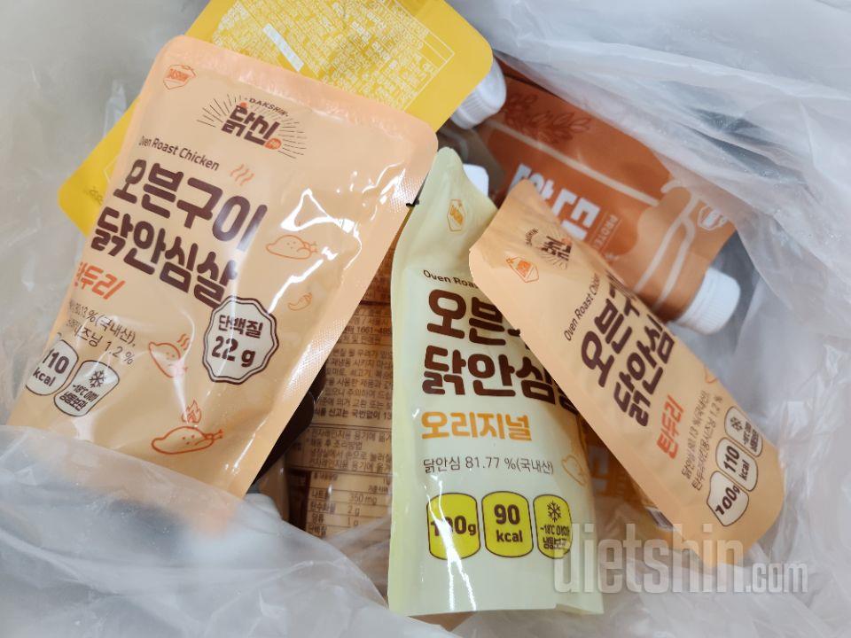 늘 주문해서 먹던 닭안심살 입니다!