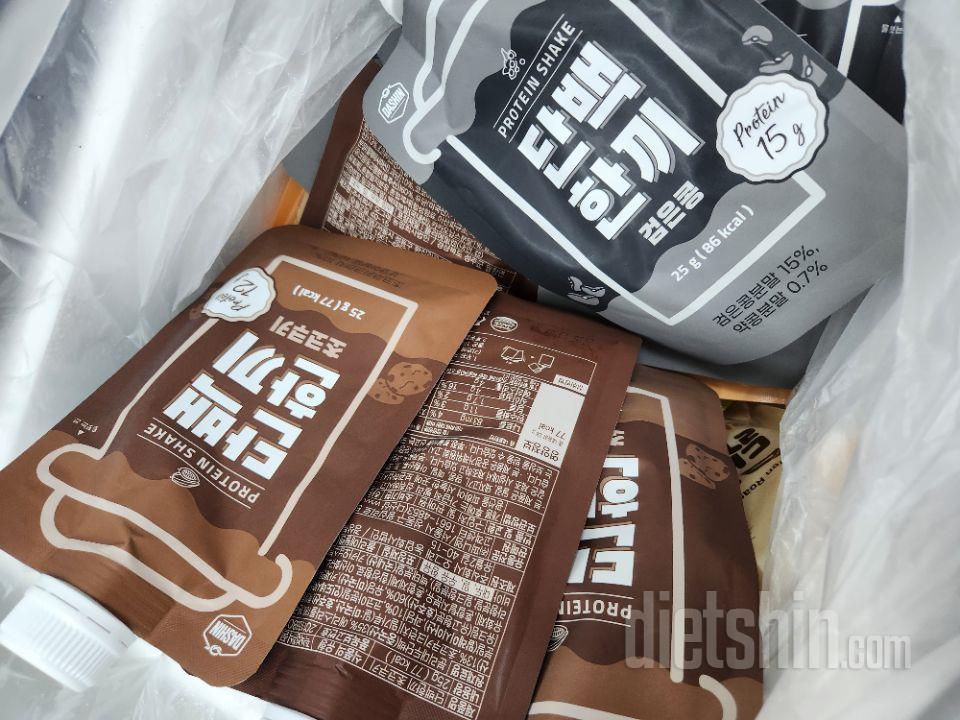 단백질쉐이크는 처음 시켜먹어보는데,