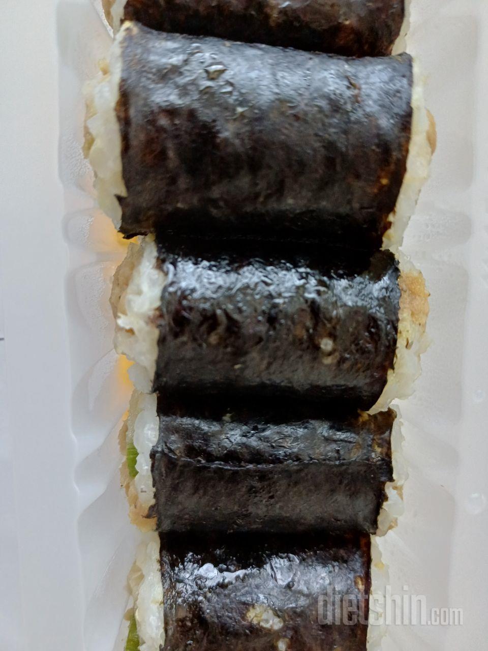 꼬마김밥 아침식사로 부담없고 딱 좋아