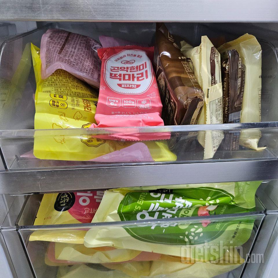 항상 냉동실에 채워두고 먹게되네요
