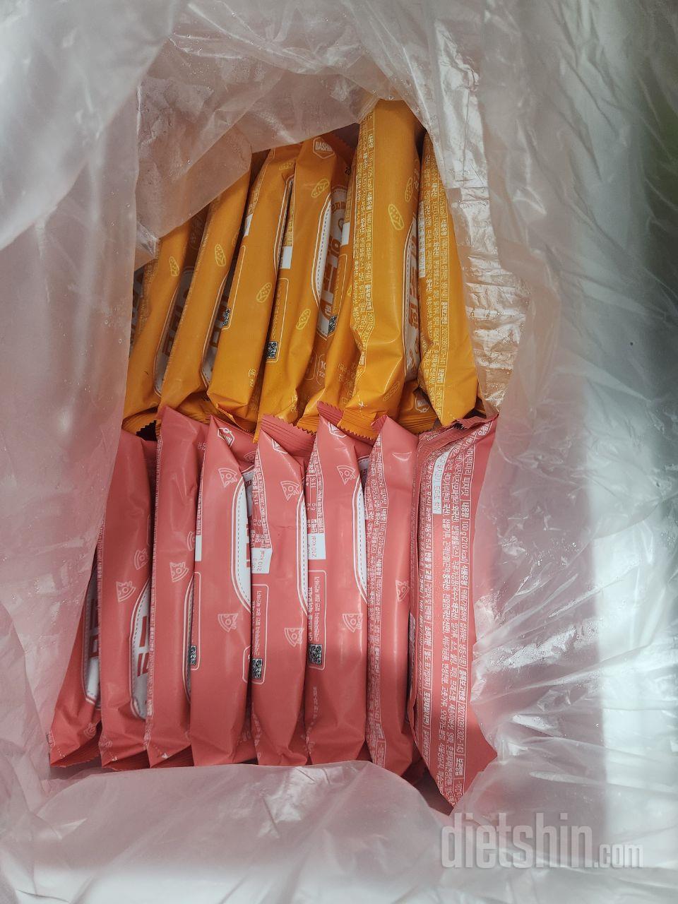 단백질최고간식 쫄깃하고 냉동시켜서 꺼