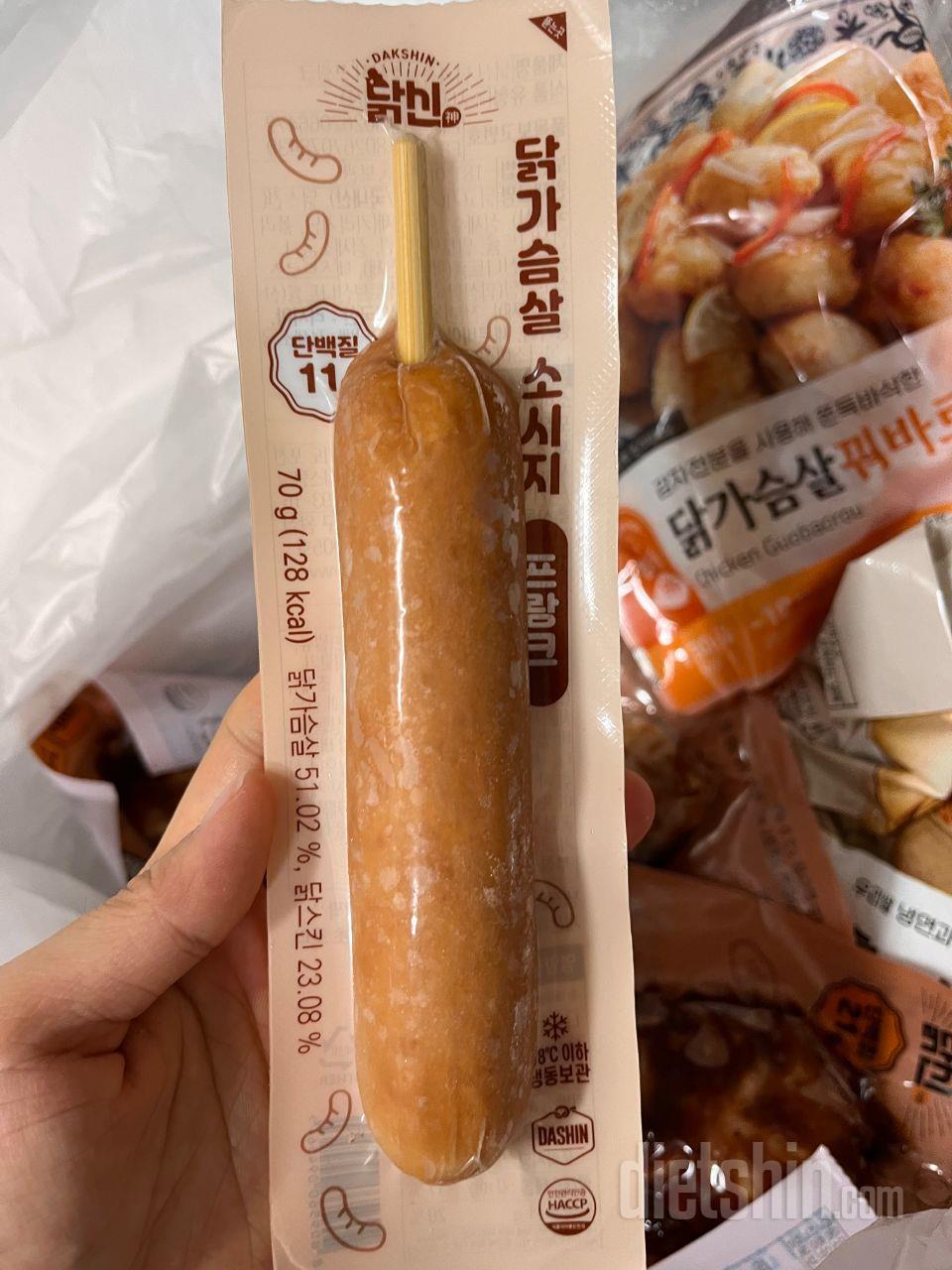 역시 닭가슴살 소세지 재재재재구매입니