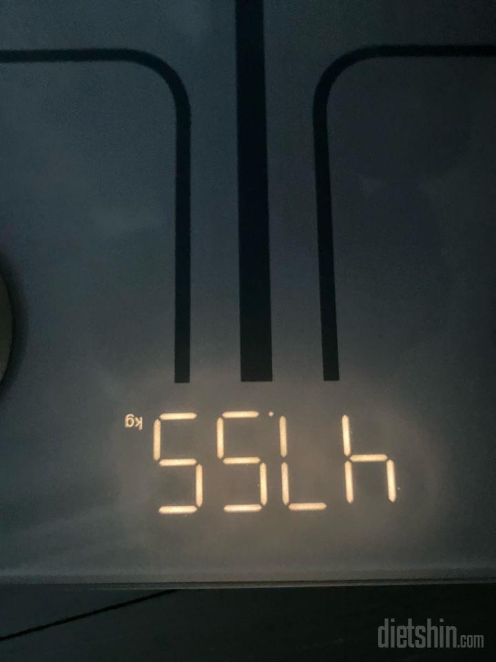 7일 아침 몸무게 재기121일차 성공!