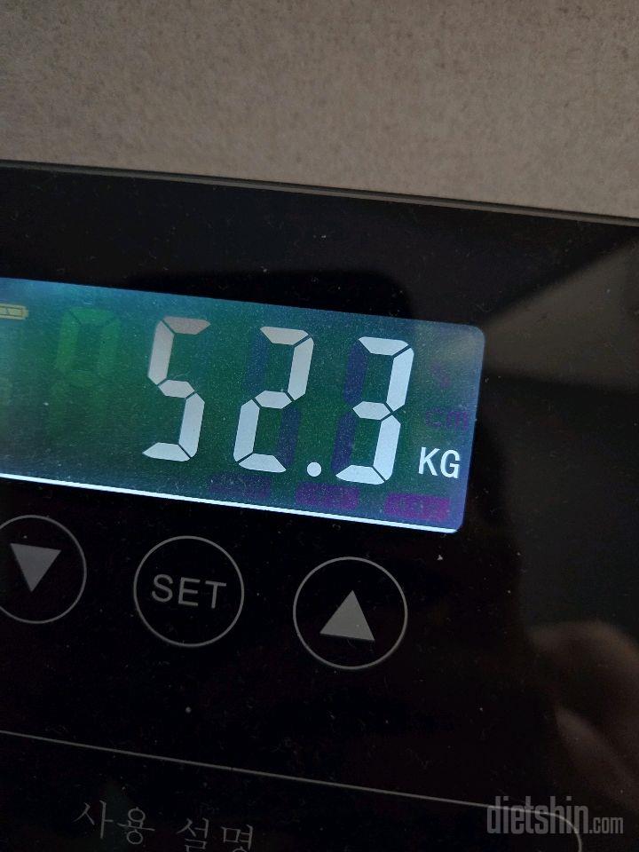 7일 아침 몸무게 재기177일차 성공!