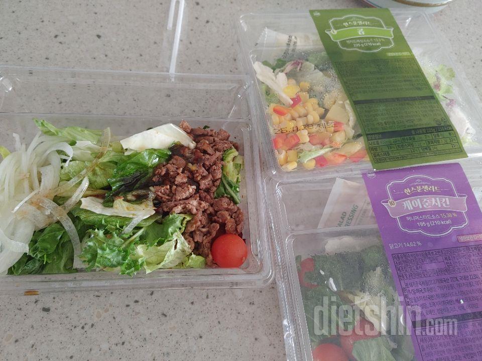 다시샆 한달에몇번씩이용하는데 샐러드는