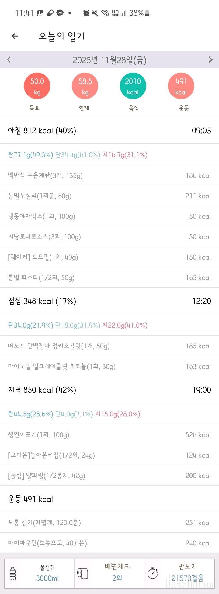 11.28 목표실패ㅜㅜ
