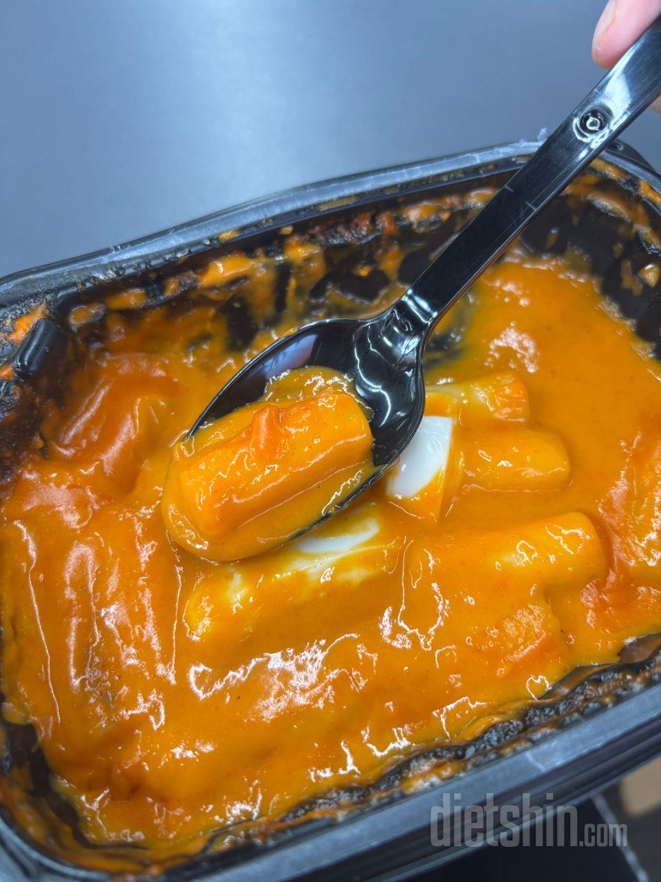 맛있네여 냉동떡볶이다운 맛