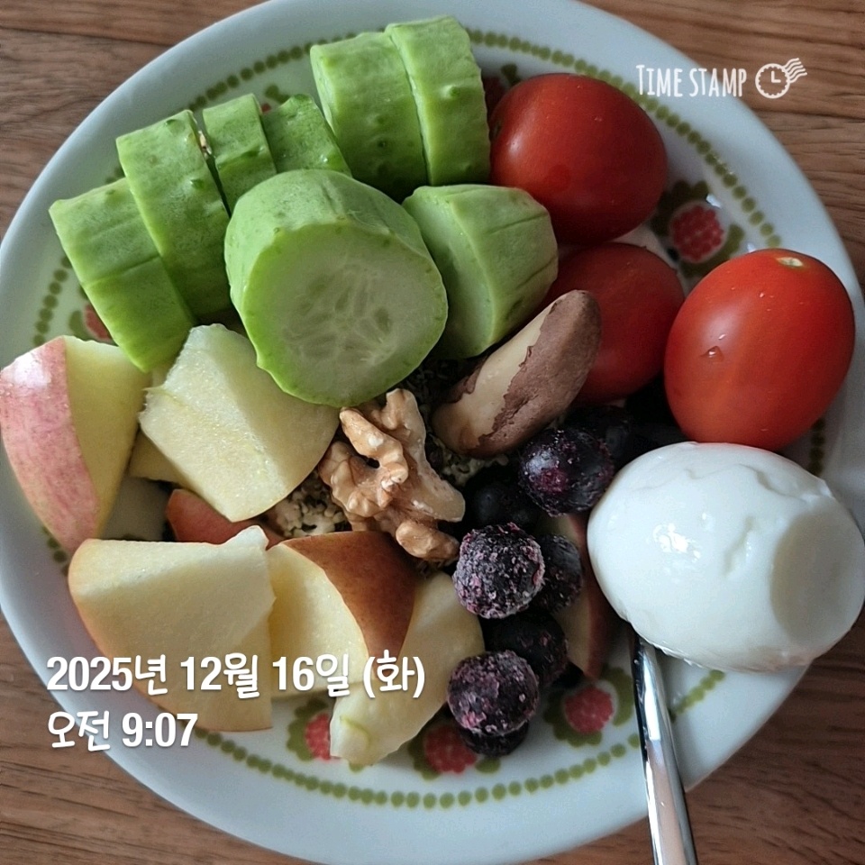 12월 16일( 아침식사 285kcal)