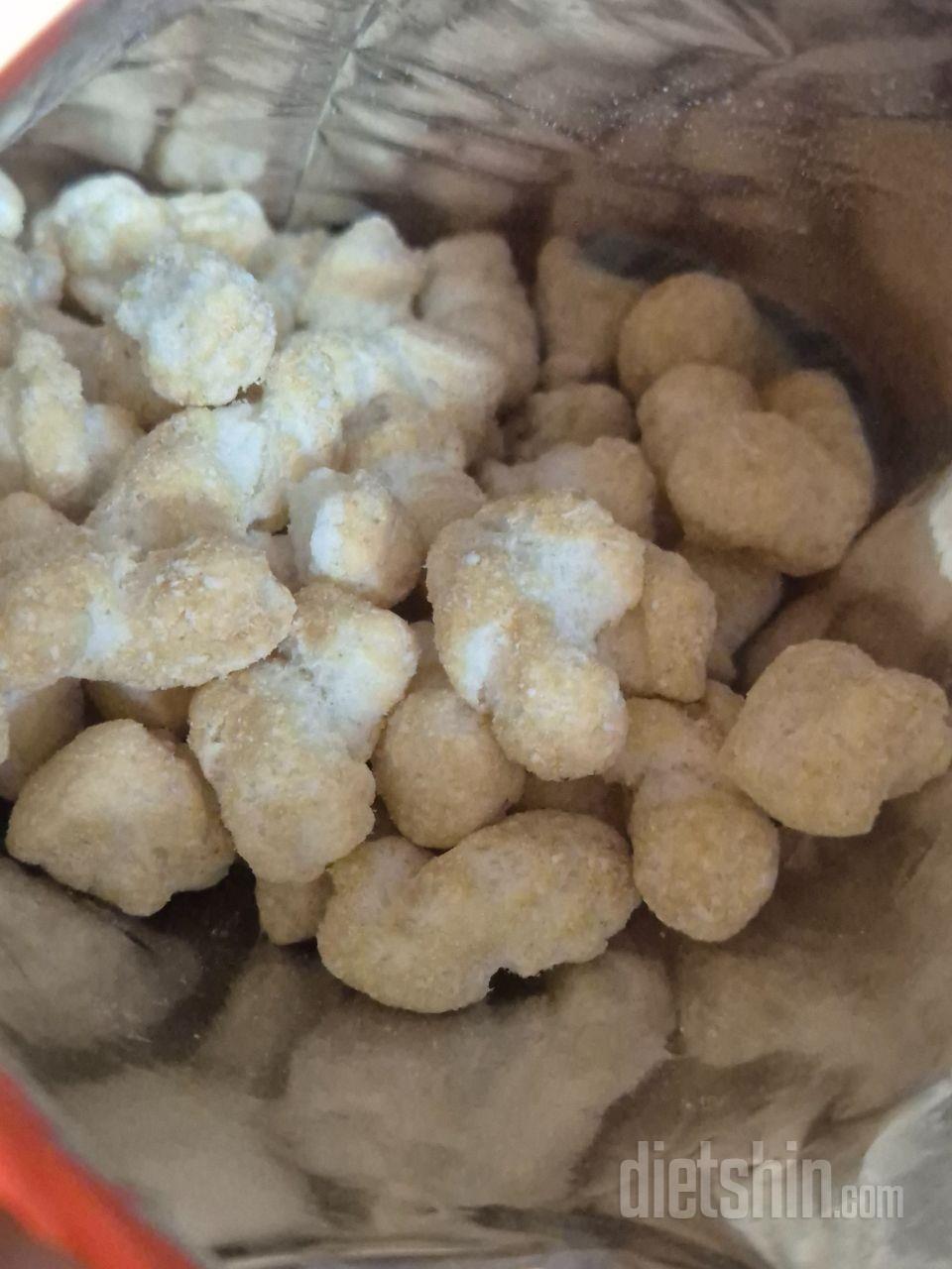 캬라멜땅콩 과자의 덜기름진 버전이에요