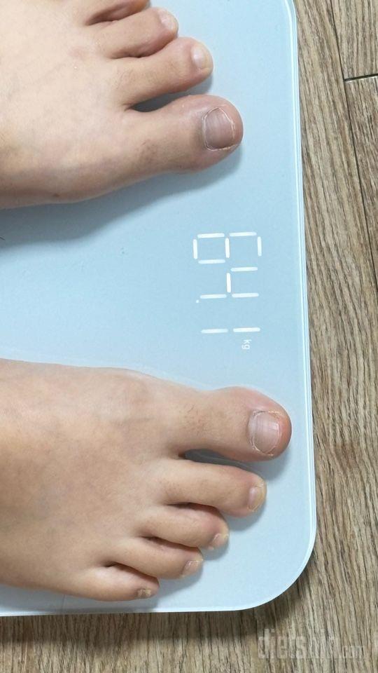 7일 아침 몸무게 재기42일차 성공!