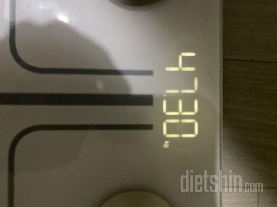 7일 아침 몸무게 재기120일차 성공!