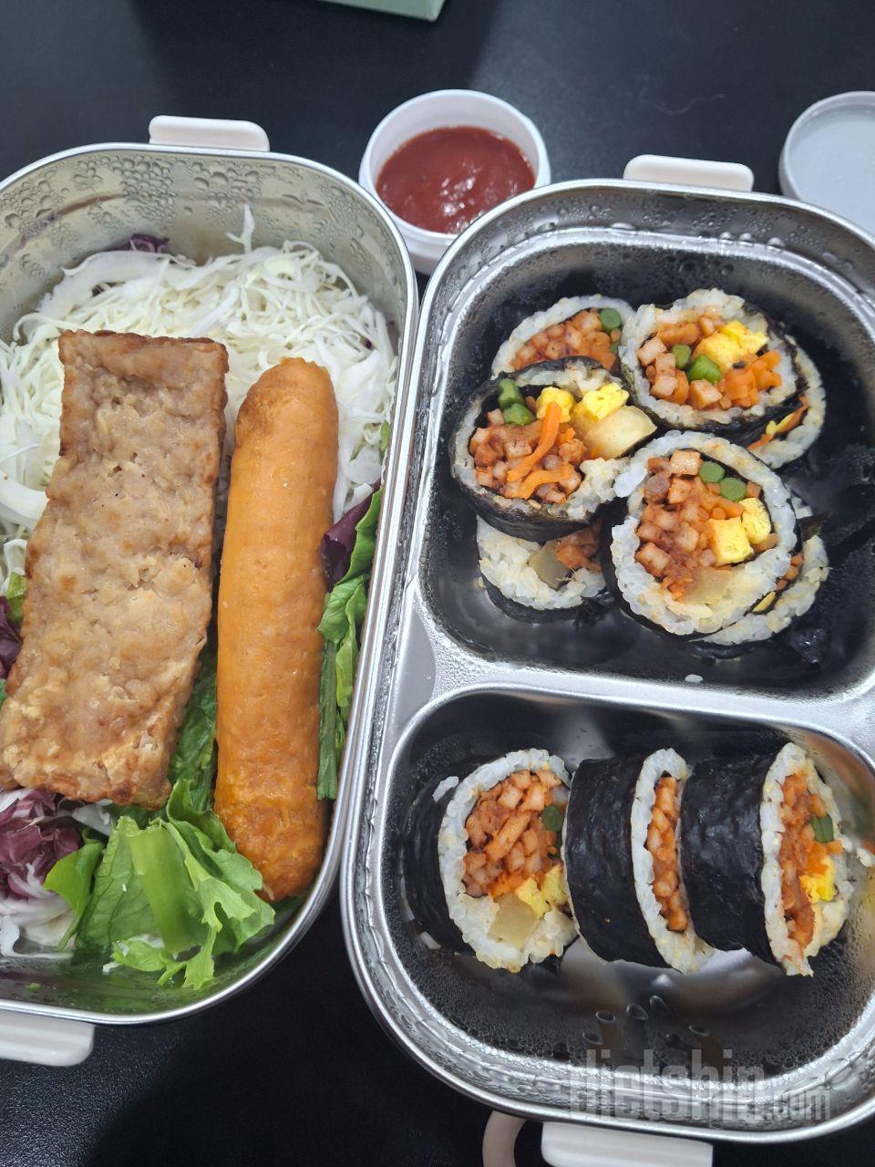 맛있어요 맛있고 든든하고 그리고 곤약