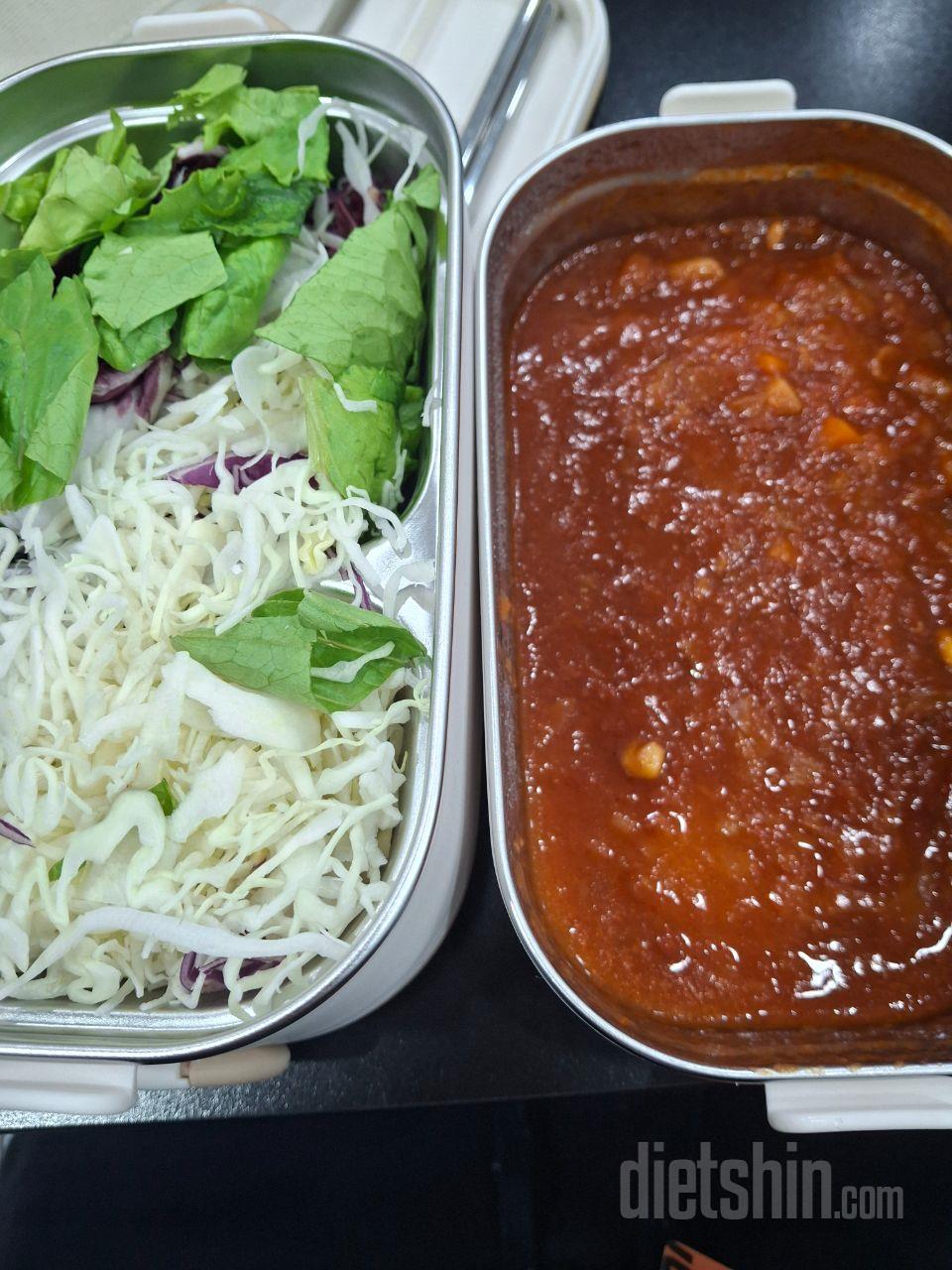 토마토스프맛?? 스파게티면 넣어서 먹