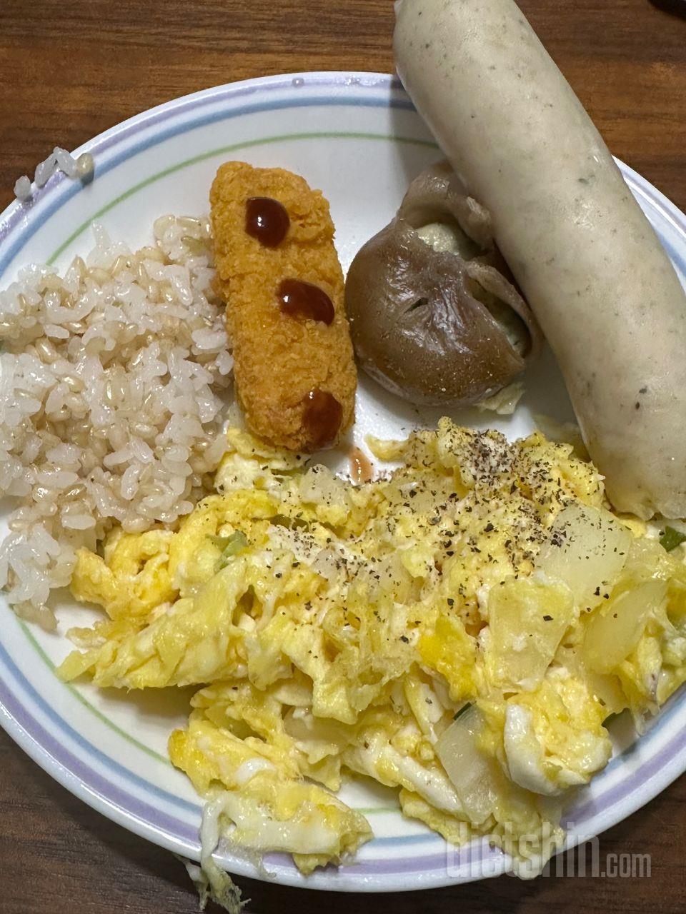 소분해서 반찬처럼 여러 식단 조합이