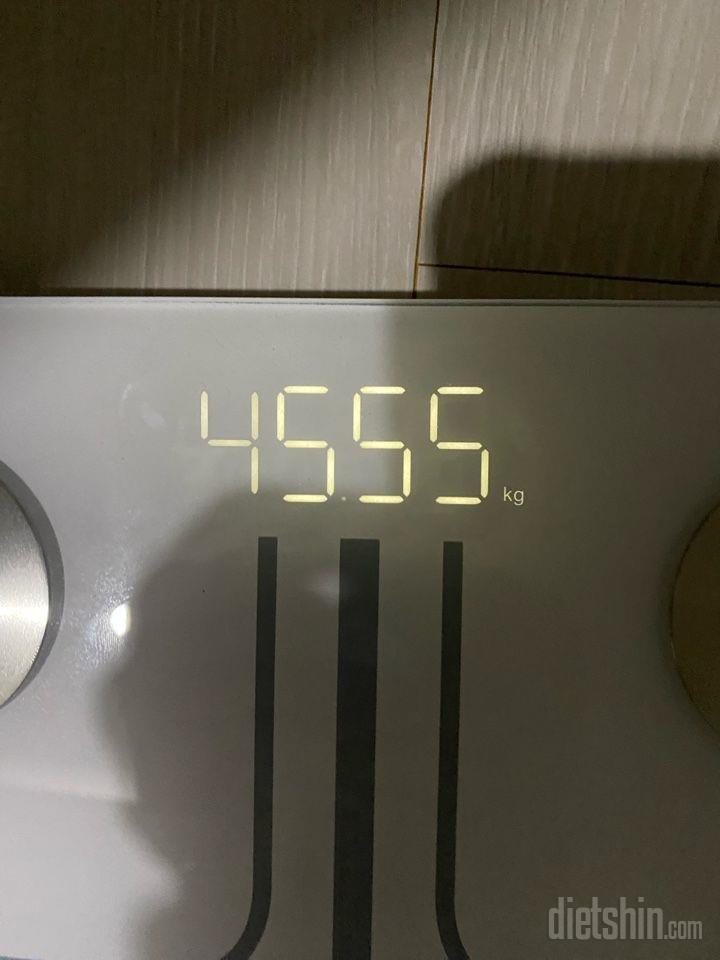 7일 아침 몸무게 재기120일차 성공!