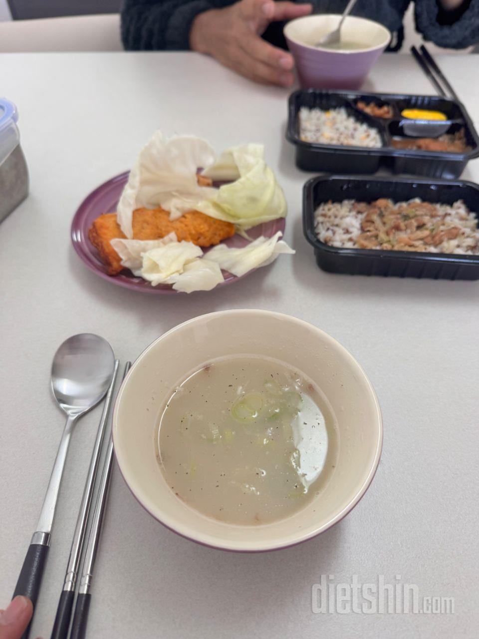 저는 다이어트 식단을 따로 하지 않아