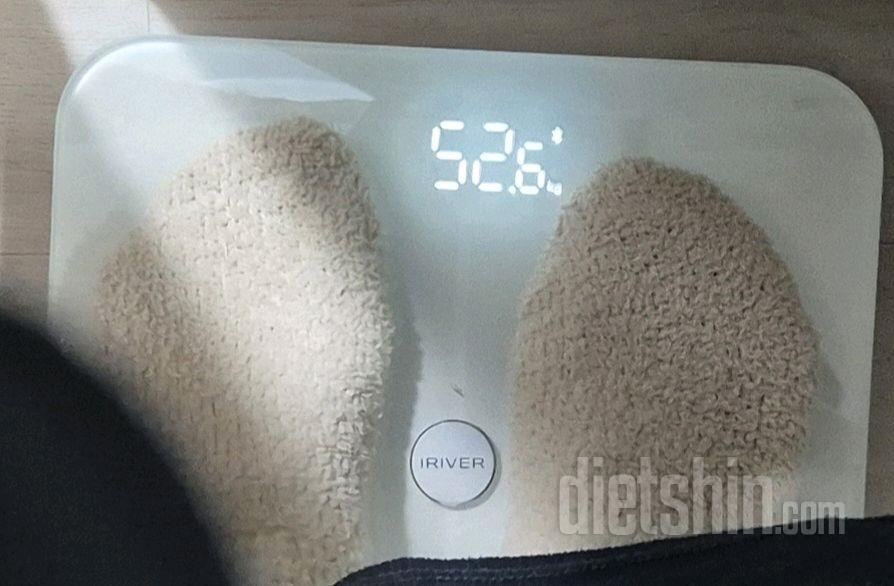 7일 아침 몸무게 재기100일차 성공!