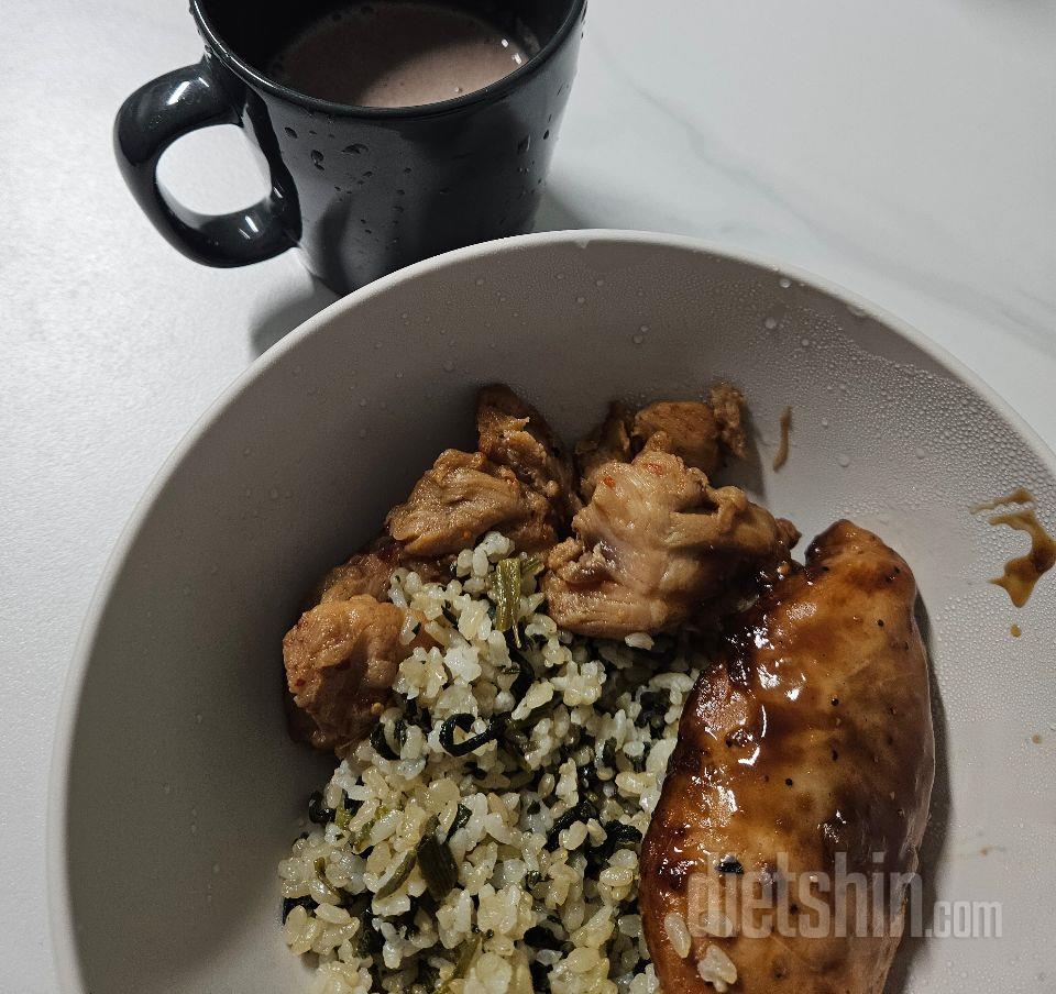 맛있어요!!!! 남자친구 픽 곤드레!