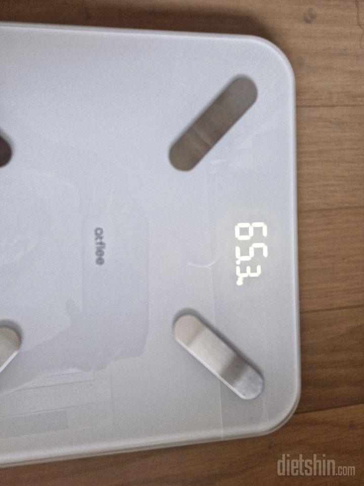 7일 아침 몸무게 재기4일차 성공!