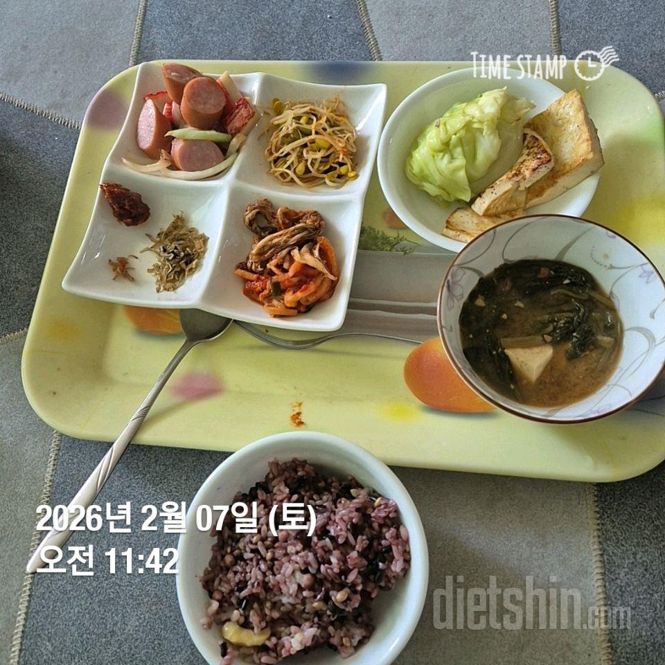 7일 하루 1끼 야채먹기64일차 성공!