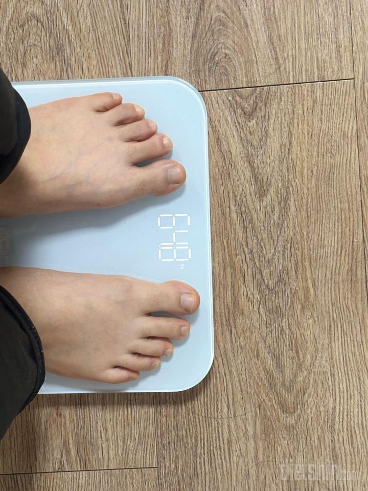 7일 아침 몸무게 재기60일차 성공!