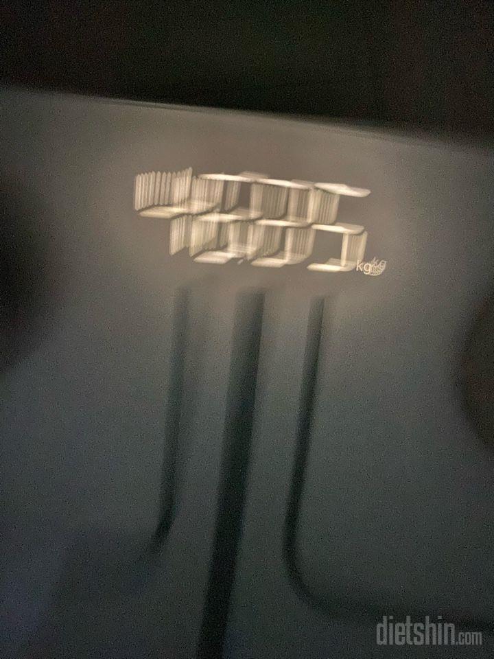 7일 아침 몸무게 재기127일차 성공!