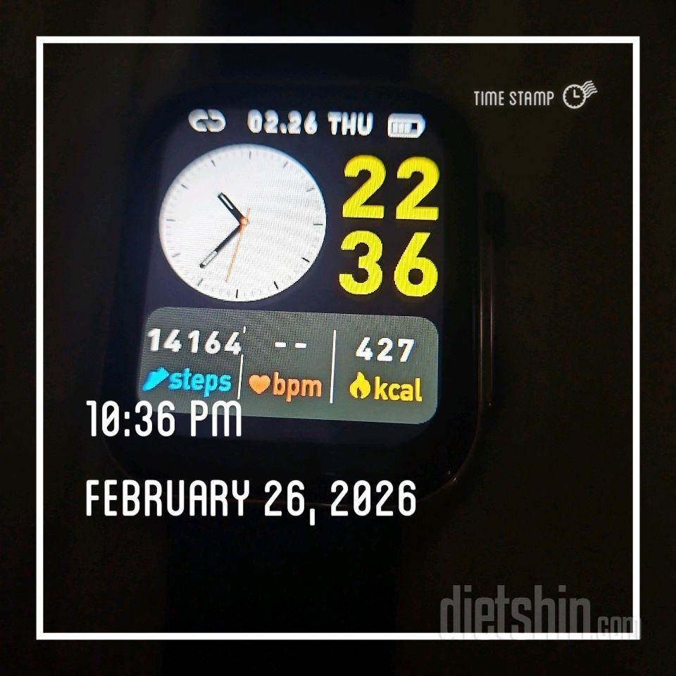 30일 만보 걷기22일차 성공!