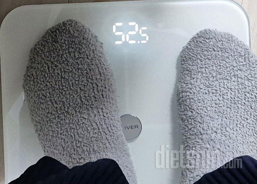 7일 아침 몸무게 재기121일차 성공!