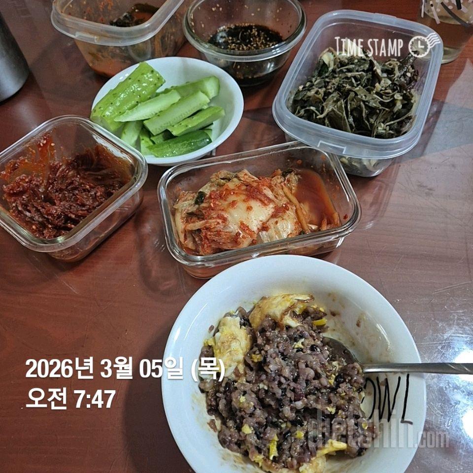 7일 하루 1끼 야채먹기79일차 성공!