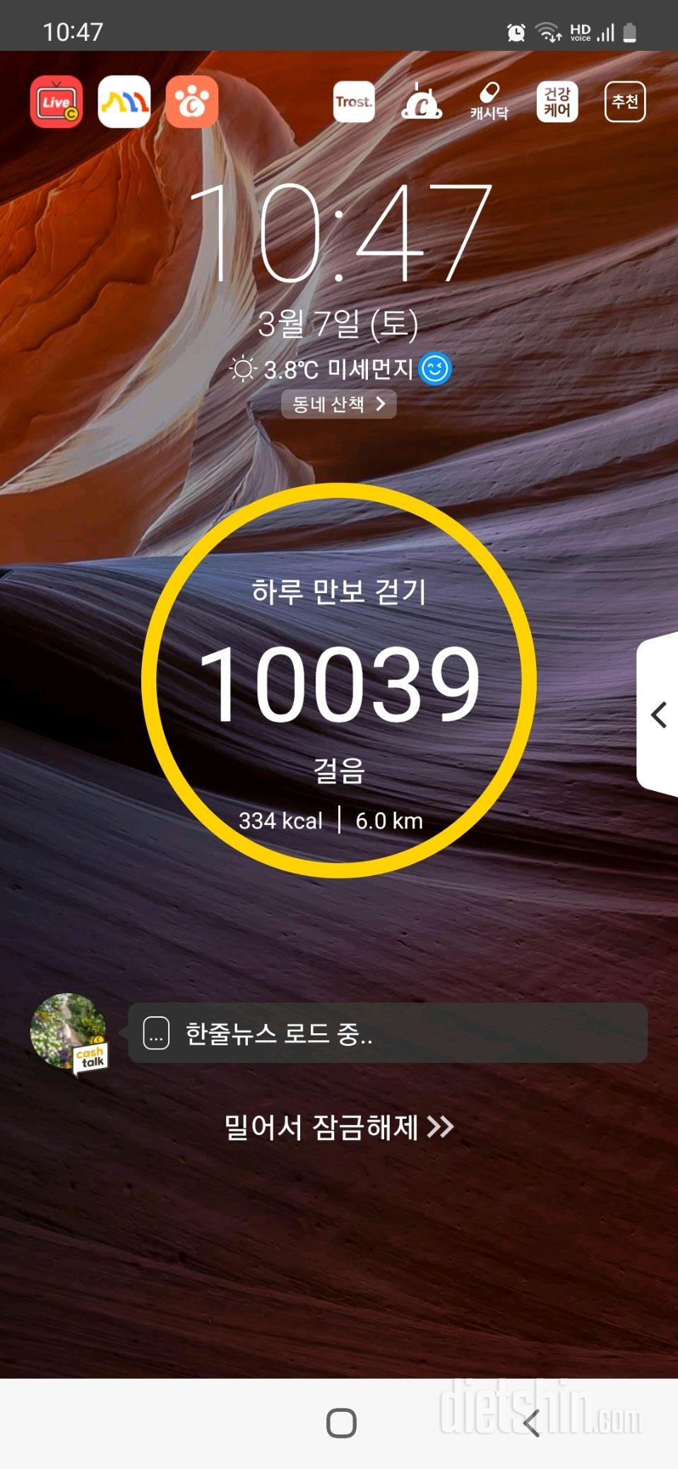 30일 만보 걷기153일차 성공!